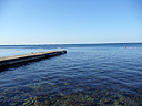 Тишина пирс, буйки, море, тина
