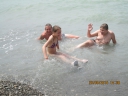 В море В море, дети, купание