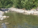 Отдыхали в поселке Зубова Щель речка, вода, камни, деревья