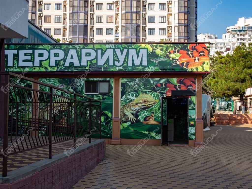 террариум в Геленджике, внешний вид