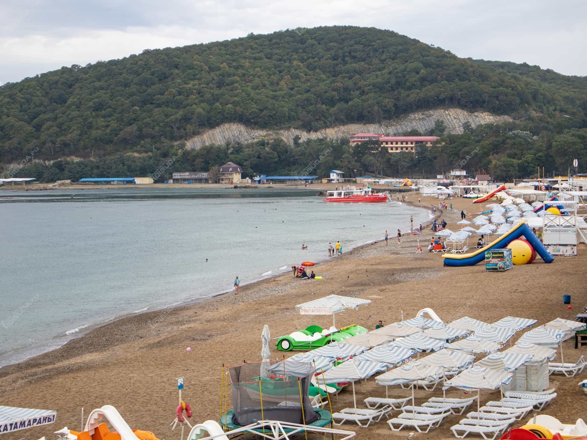 Море, пляжи и набережная в Джубге, Краснодарский край: описание с фото 2021
